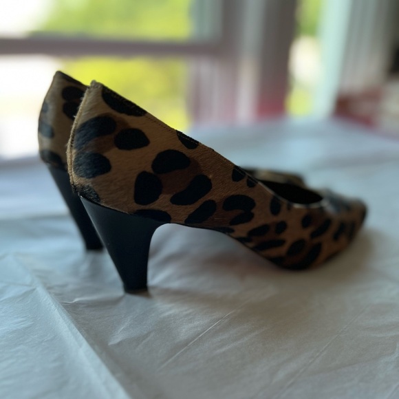 EUC VTG 70s Philip Joseph sz 38 calfskin leopard spring Caledonia Toronto - Picture 10 of 10